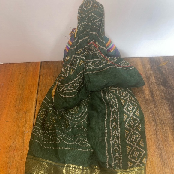 Vintage Handmade Indian Kathputli Puppet Doll - Picture 4 of 6